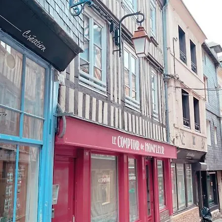 Le 8 Appartement Honfleur Buitenkant foto
