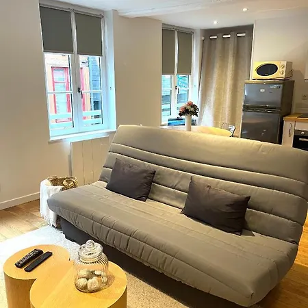 Le 8 Appartement Honfleur Buitenkant foto